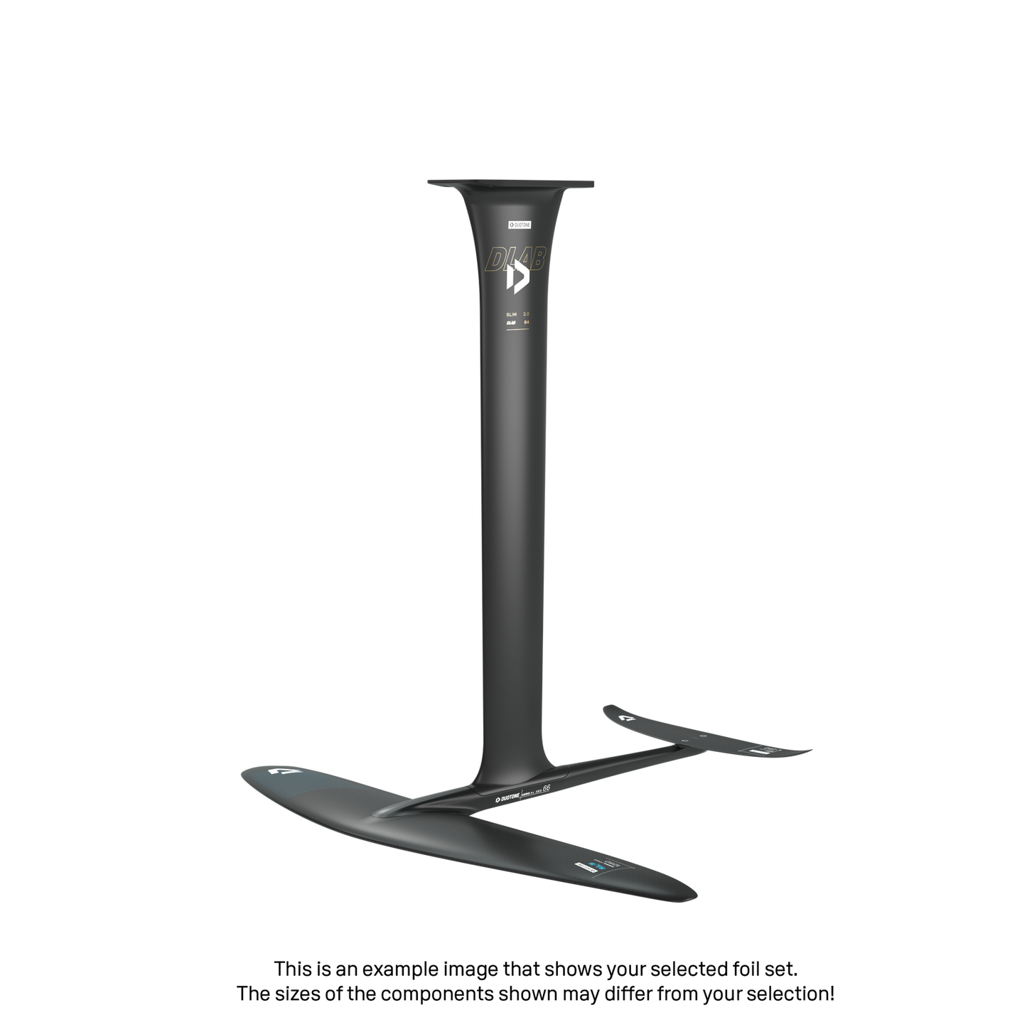 Mast Slim 2.0 D/LAB 94 Fuselage Aero AL 3BS 74 Front Wing Aero Free SLS 1250 Back Wing Aero Stabilizer C 250