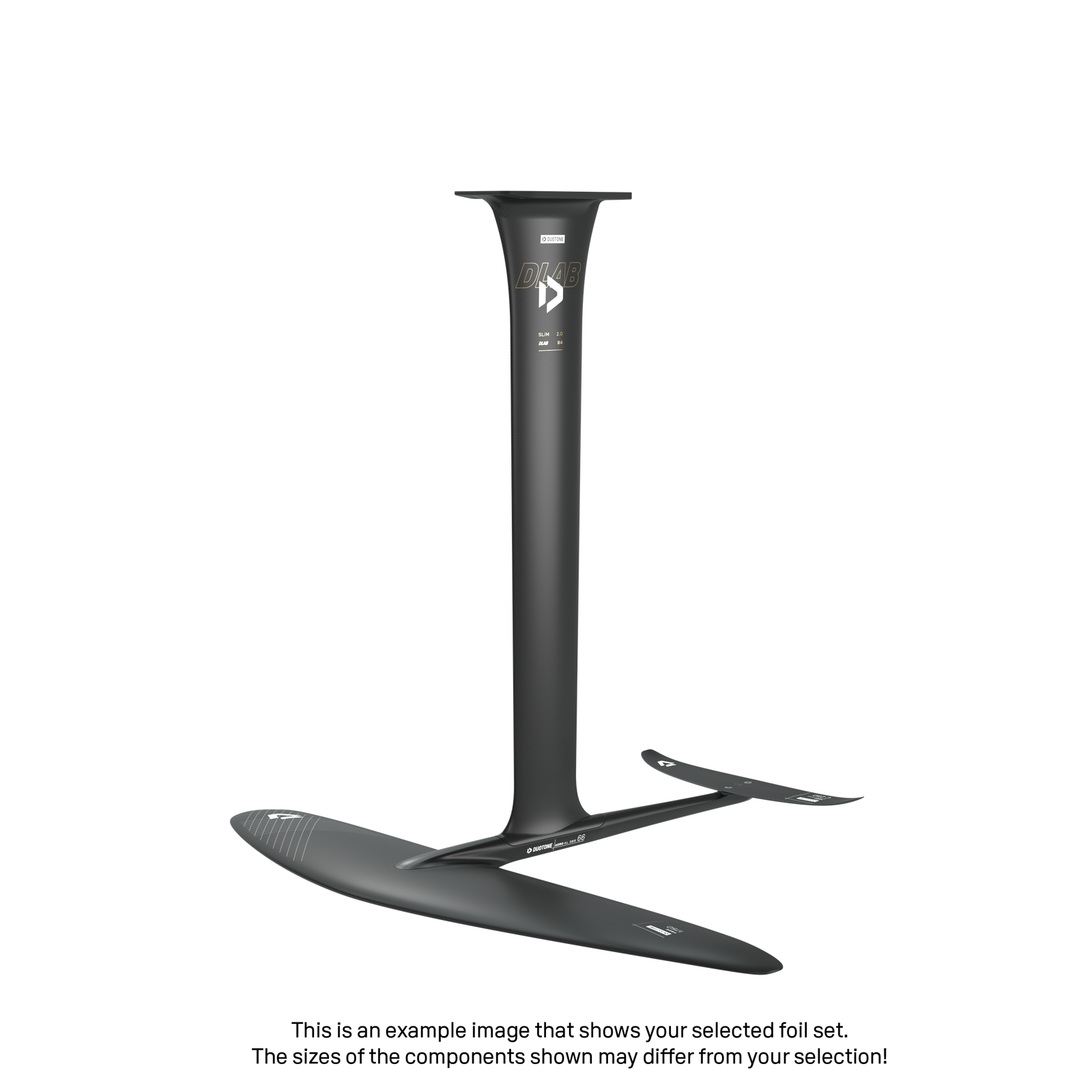 Mast Slim 2.0 D/LAB 76 Fuselage Aero AL 3BS 74 Front Wing Free 2000 Back Wing Aero Stabilizer C 300