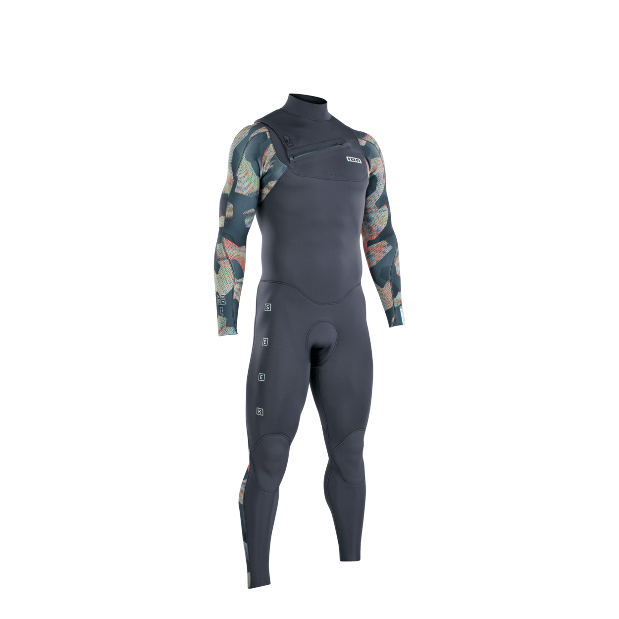 ION Men Wetsuit Seek Core 5/4 Front Zip 2022