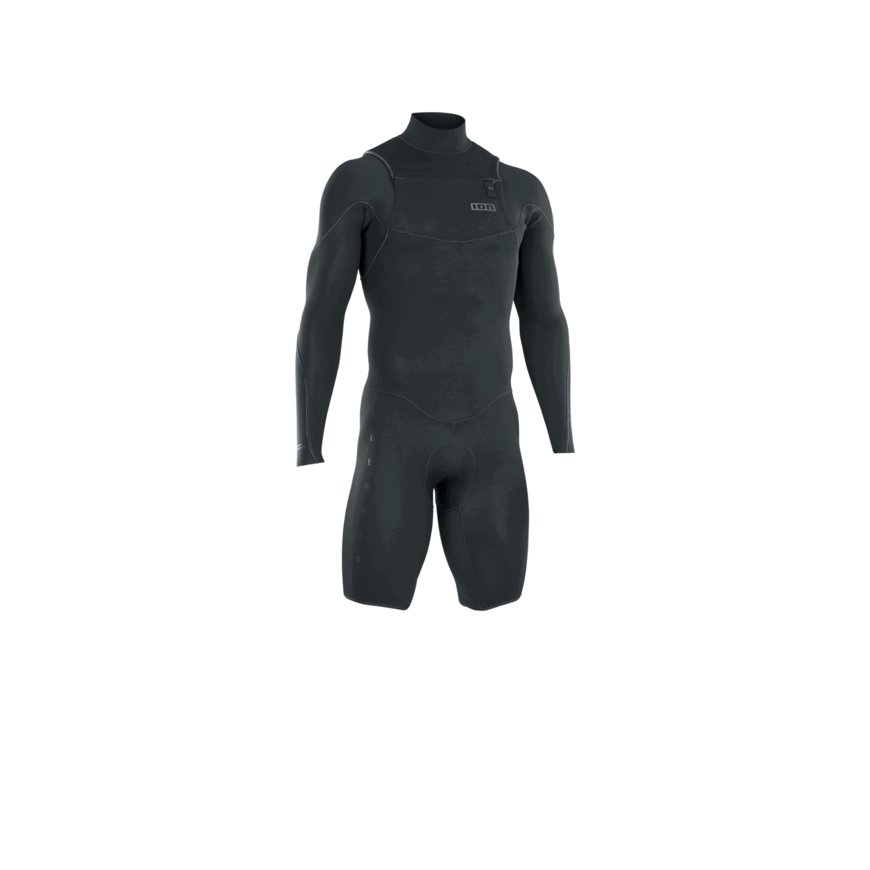 ION Men Wetsuit Element 2/2 Shorty Longsleeve Front Zip 2024