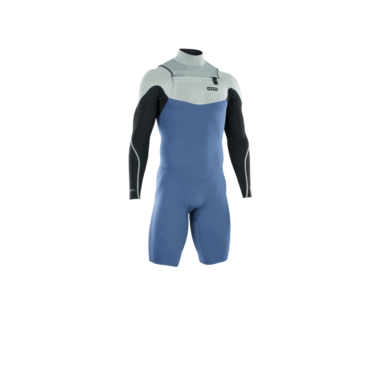 ION Men Wetsuit Element 2/2 Shorty Longsleeve Front Zip 2024