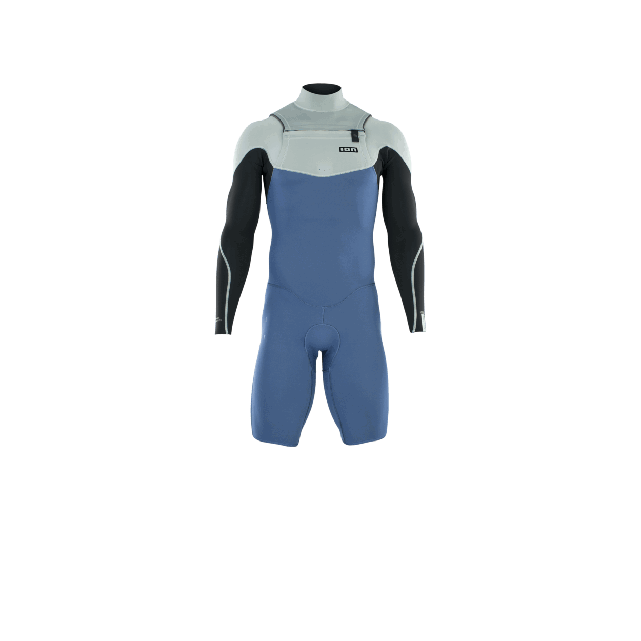 ION Men Wetsuit Element 2/2 Shorty Longsleeve Front Zip 2024