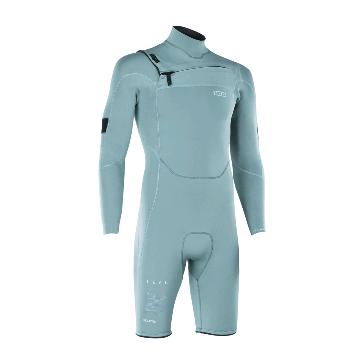 ION Seek Core 3/2 Shorty Longsleeve Front Zip Wetsuit Men 2026