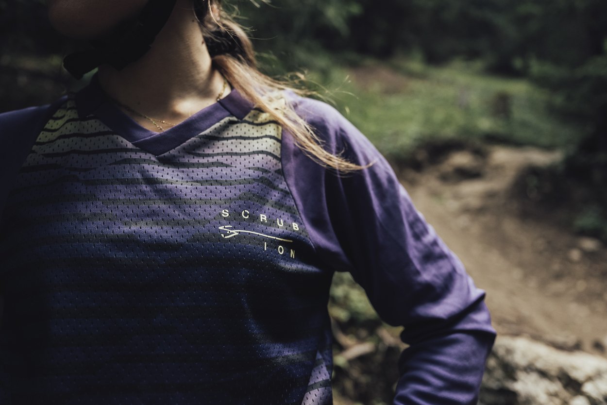 ION MTB Jersey Long Sleeve Scrub Women 2023