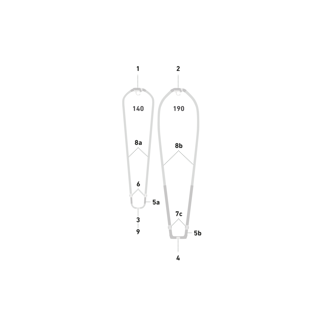 Duotone EVA grip Platinum Aero (2pcs) (SS22-onw) 2024