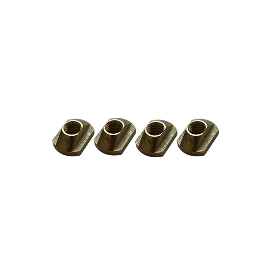 Duotone TrackNut Brass QM (4pcs) 2024